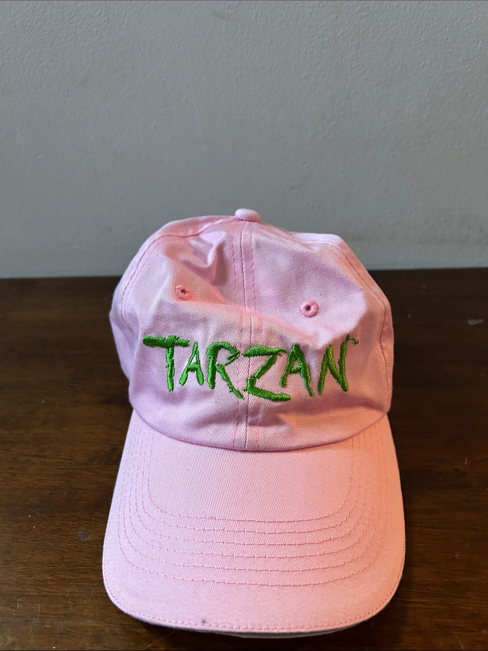 Embroidered Tarzan the Broadway Musical Pink Baseball Cap